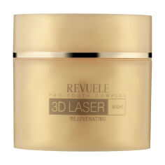 Акція на Нічний крем для обличчя Revuele 3D Laser Pro-Youth Complex Night Cream, 50 мл від Eva