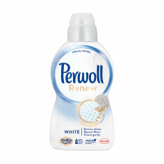 Акція на Засіб для делікатного прання Perwoll Renew White для білих речей, 18 циклів прання, 990 мл від Eva