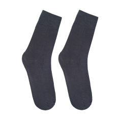Акция на Шкарпетки чоловічі Duna 2169 високі, темно-сірі, розмір 27-29 от Eva