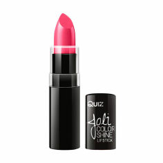 Акція на Стійка помада для губ Quiz Cosmetics Joli Color Shine Long Lasting Lipstick 106 Sunset Pink 3.6 г від Eva