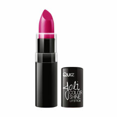 Акція на Стійка помада для губ Quiz Cosmetics Joli Color Shine Long Lasting Lipstick 107 Royal Raspberry 3.6 г від Eva