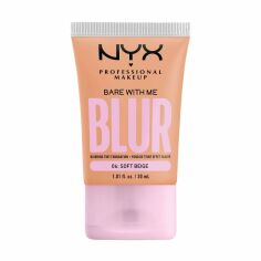 Акция на Тональна основа-тінт для обличчя NYX Professional Makeup Bare With Me Blur Tint Foundation з блюр-ефектом, 06 Soft Beige, 30 мл от Eva