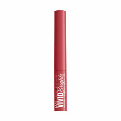 Акция на Матовий рідкий лайнер для контурів повік NYX Professional Makeup Vivid Brights Liquid Liner, 04 On Red, 2 мл от Eva