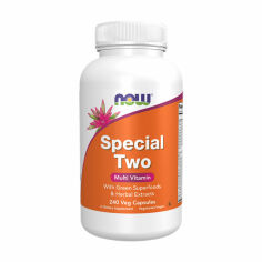 Акція на Дієтична добавка мультивітаміни в капсулах NOW foods Special Two Multi Vitamin, 240 шт від Eva