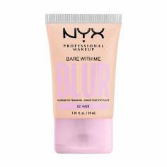 Акция на Тональна основа-тінт для обличчя NYX Professional Makeup Bare With Me Blur Tint Foundation з блюр-ефектом, 02 Fair, 30 мл от Eva