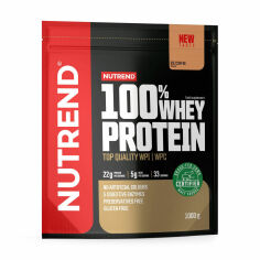 Акція на Дієтична добавка протеїн Nutrend 100% Whey Protein Холодна кава, 1 кг від Eva