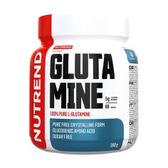 Акція на Дієтична добавка амінокислота в порошку Nutrend Glutamine 100% L-Glutamine, 300 г від Eva