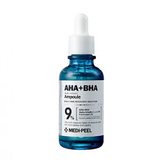 Акція на Освітлювальна пілінг-ампула для обличчя Medi-Peel AHA BHA Alpha Arbutin Ampoule для боротьби з пігментними плямами, з альфа-арбутином, 30 мл від Eva