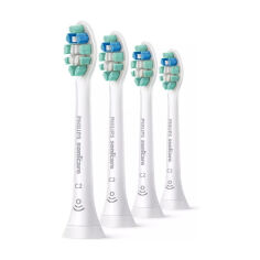 Акція на Змінні насадки для електричної зубної щітки Philips Sonicare C2 Optimal Plaque Defence HX9024/10, 4 шт від Eva