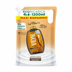 Акція на Рідке мило Vidal Liquid Soap Арганова олія, 1.2 л (запаска) від Eva