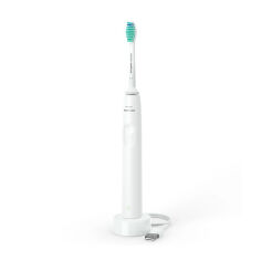 Акція на Електрична зубна щітка Philips Sonicare 2100 Series HX3651/13 Біла, 1 шт від Eva