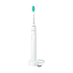 Акція на Електрична зубна щітка Philips Sonicare 3100 Series HX3671/13 Біла, 1 шт від Eva