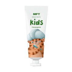 Акція на Дитяча зубна паста MFT Kids Смородина, від 2 років, 25 мл від Eva