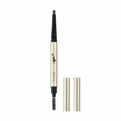 Акція на Олівець для брів Catkin Shape Refillable Eyebrow Pencil зі щіточкою, C03, 2*0.15 г від Eva