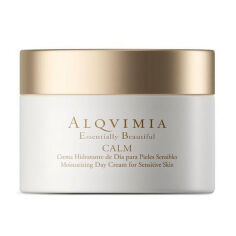 Акція на Денний крем для обличчя Alqvimia Calm Moisturizing Day Cream for Sensitive Skin для чутливої ​​шкіри, 50 мл від Eva