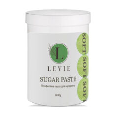 Акція на Цукрова паста для шугарингу Levie Sugar Paste Soft Лайм, 1.4 кг від Eva