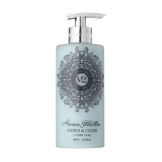 Акція на Рідке крем-мило Vivian Gray Aroma Selection Amber & Cedar Cream Soap, 400 мл від Eva