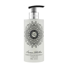 Акция на Рідке крем-мило Vivian Gray Aroma Selection White Tea & Magnolia Cream Soap, 400 мл от Eva