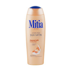 Акция на Крем-гель для душу Mitia Shower Cream Шовк Сатин, 400 мл от Eva