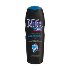 Акція на Чоловічий гель для душу та шампунь 2 в 1 Mitia For Men Hair & Body Gel Аквамарин, 400 мл від Eva