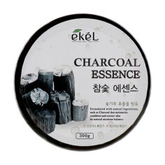 Акция на Гель заспокійливий для обличчя та тіла Ekel Charcoal Essence Soothing Gel з деревним вугіллям, 300 мл от Eva