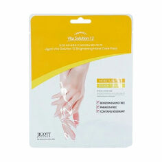 Акція на Пом'якшувальна маска-рукавички Jigott Vita Solution 12 Brightening Hand Care Pack, 1 пара від Eva