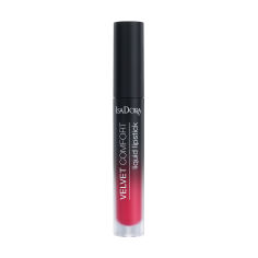 Акция на Рідка помада для губ IsaDora Velvet Comfort Liquid Lipstick, 60 Raspberry Kiss, 4 мл от Eva