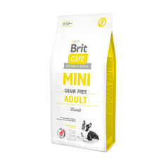 Акція на Сухий корм для дорослих собак мініатюрних порід Brit Care Mini Adult з ягням, 7 кг від Eva