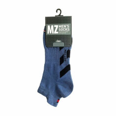 Акция на Шкарпетки чоловічі Modna Zona RT1321-119 короткі, спортивні, сині, розмір 43-46 от Eva