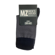 Акция на Шкарпетки чоловічі Modna Zona RT1311-121 класичні, сіро-сині, розмір 39-42 от Eva