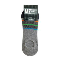 Акция на Шкарпетки чоловічі Modna Zona RT1131-092 сліди, темно-сірі, розмір 39-42 от Eva