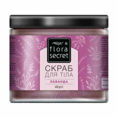 Акція на Скраб для тіла Flora Secret Лаванда, 430 г від Eva