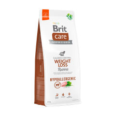 Акция на Сухий корм для собак із зайвою вагою Brit Care Weight Loss гіпоалергенний, з кроликом, 12 кг от Eva