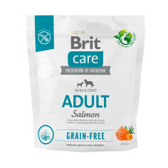 Акція на Сухий корм для дорослих собак Brit Care Adult беззерновий, з лососем, 1 кг від Eva