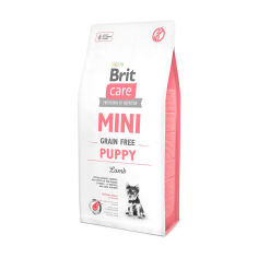 Акция на Сухий корм для цуценят мініатюрних порід Brit Care Mini Puppy з ягнятиною, 7 кг от Eva