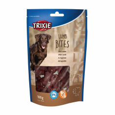 Акція на Ласощі для собак Trixie Premio Lamb Bites з ягням, 100 г від Eva