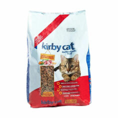 Акція на Сухий корм для дорослих кішок всіх порід Kirby Cat Gust Bun Cat Pentry 9 Vieti з куркою, індичкою та овочами, 1.5 кг від Eva