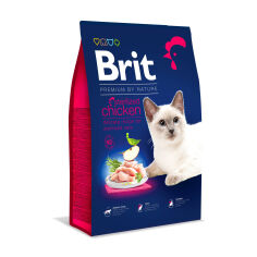Акция на Сухий корм для стерилізованих кішок Brit Premium by Nature Cat Sterilised з куркою, 8 кг от Eva