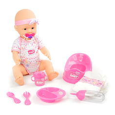 Акция на Кукла New Born Baby Drink (5039005) от Будинок іграшок