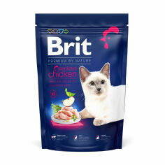 Акція на Сухий корм для стерилізованих кішок Brit Premium by Nature Cat Sterilised з куркою, 1.5 кг від Eva