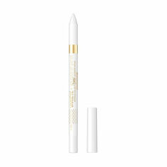 Акция на Водостійкий гелевий олівець для очей Eveline Cosmetics Variete Gel Eyeliner Pencil Waterproof 08 White, 1 г от Eva
