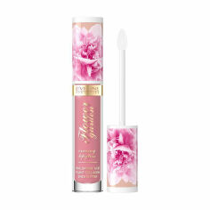 Акция на Кремовий блиск для губ Eveline Cosmetics Flower Garden Creamy Lip Gloss тон 01, 4.5 мл от Eva
