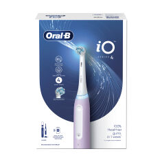 Акція на Електрична зубная щітка Oral-B iO Series 4, Lavender від Eva