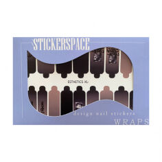 Акція на Наліпки для дизайну нігтів StrickersSpace Aesthetics XL (103112) від Eva