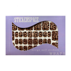 Акція на Наліпки для дизайну нігтів StrickersSpace Leopard Pedi (57112) від Eva