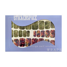 Акция на Наліпки для дизайну нігтів StrickersSpace Memories Standart (98112) от Eva