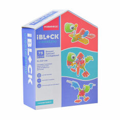 Акция на Головоломка iBlock Create & Play від 3 років, 75 деталей (PL-921-315) от Eva