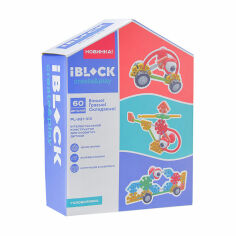 Акція на Головоломка iBlock Create & Play від 3 років, 60 деталей (PL-921-313) від Eva