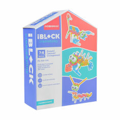 Акція на Головоломка iBlock Create & Play від 3 років, 74 деталі (PL-921-314) від Eva