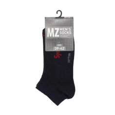 Акція на Шкарпетки чоловічі Modna Zona RT1121-021 Sport короткі, сітка, сині, розмір 39-42 від Eva